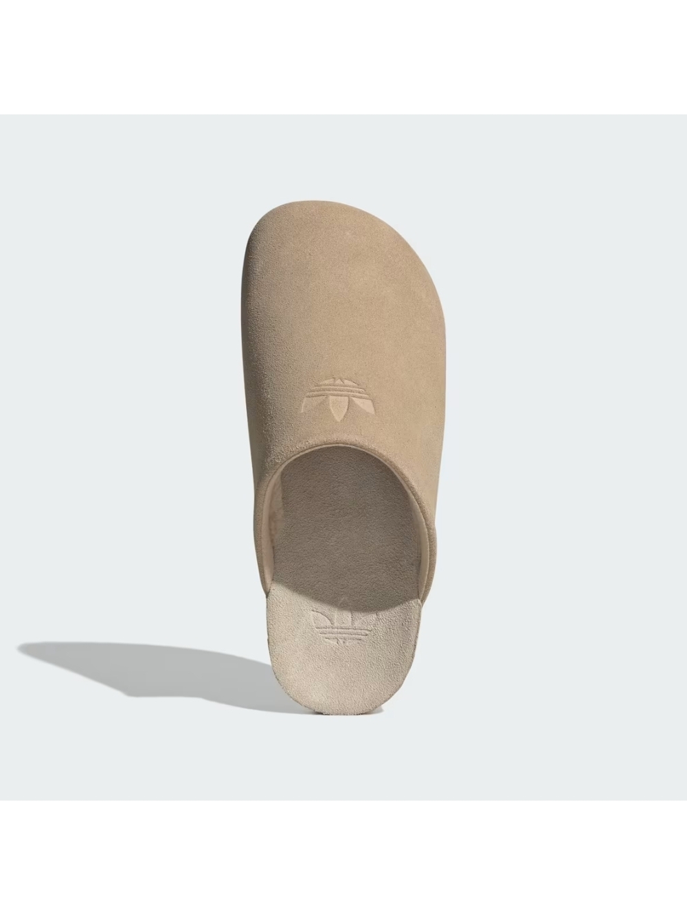 Adidas Adimule Suede Slip-On Mule — Beige Women's Slide - Picture 3 of 5
